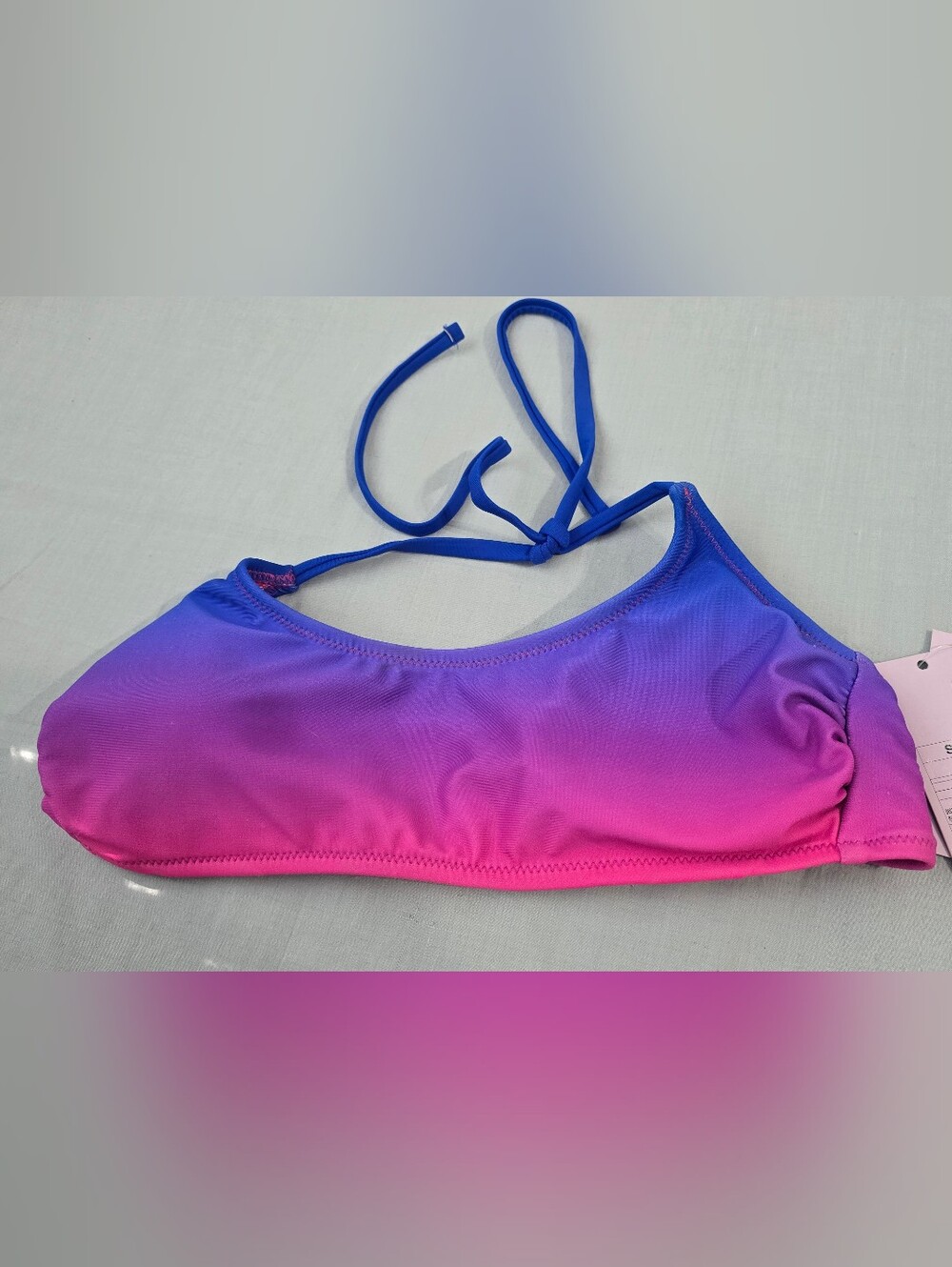 Women’s Gradient Blue-Pink Swim Top